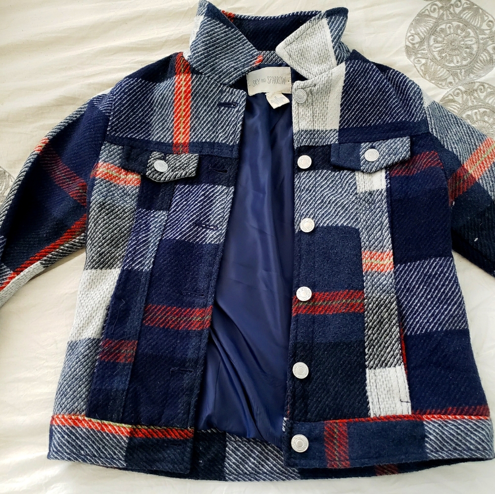 Tillys Sky & Sparrow Plaid Jacket!